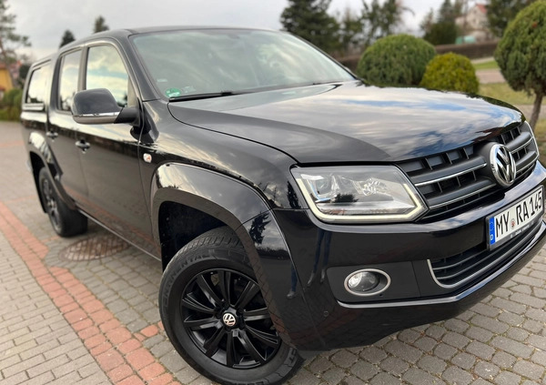 Volkswagen Amarok cena 92900 przebieg: 170523, rok produkcji 2016 z Elbląg małe 466